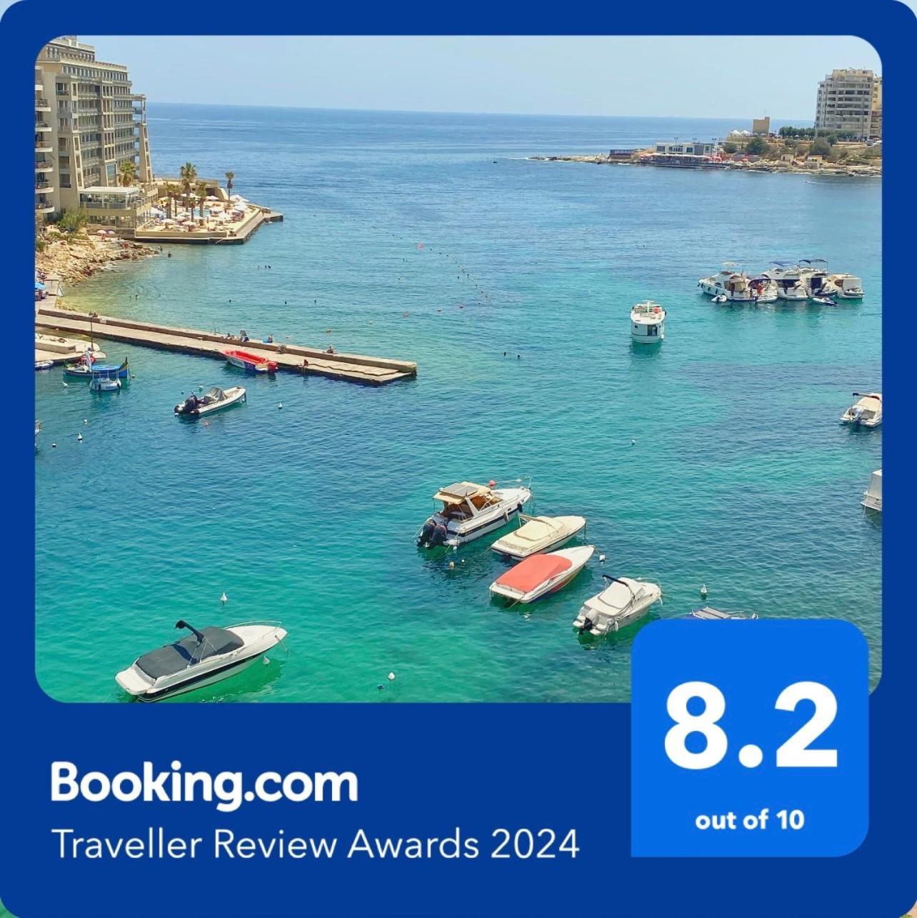 Spinola Bay View Apartment Saint Julian's Ngoại thất bức ảnh